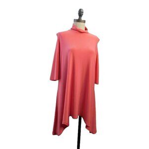 Clara Sun Woo Size M Medium Cold Shoulder Slinky Stretchy Designer Top